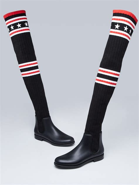 black givenchy socks|givenchy socks boots.